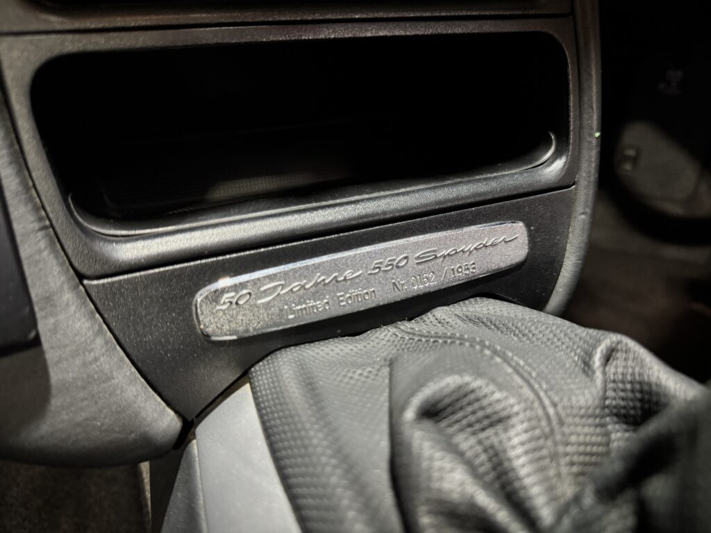 2004 Porsche Boxster S 550 Spyder (986.2)