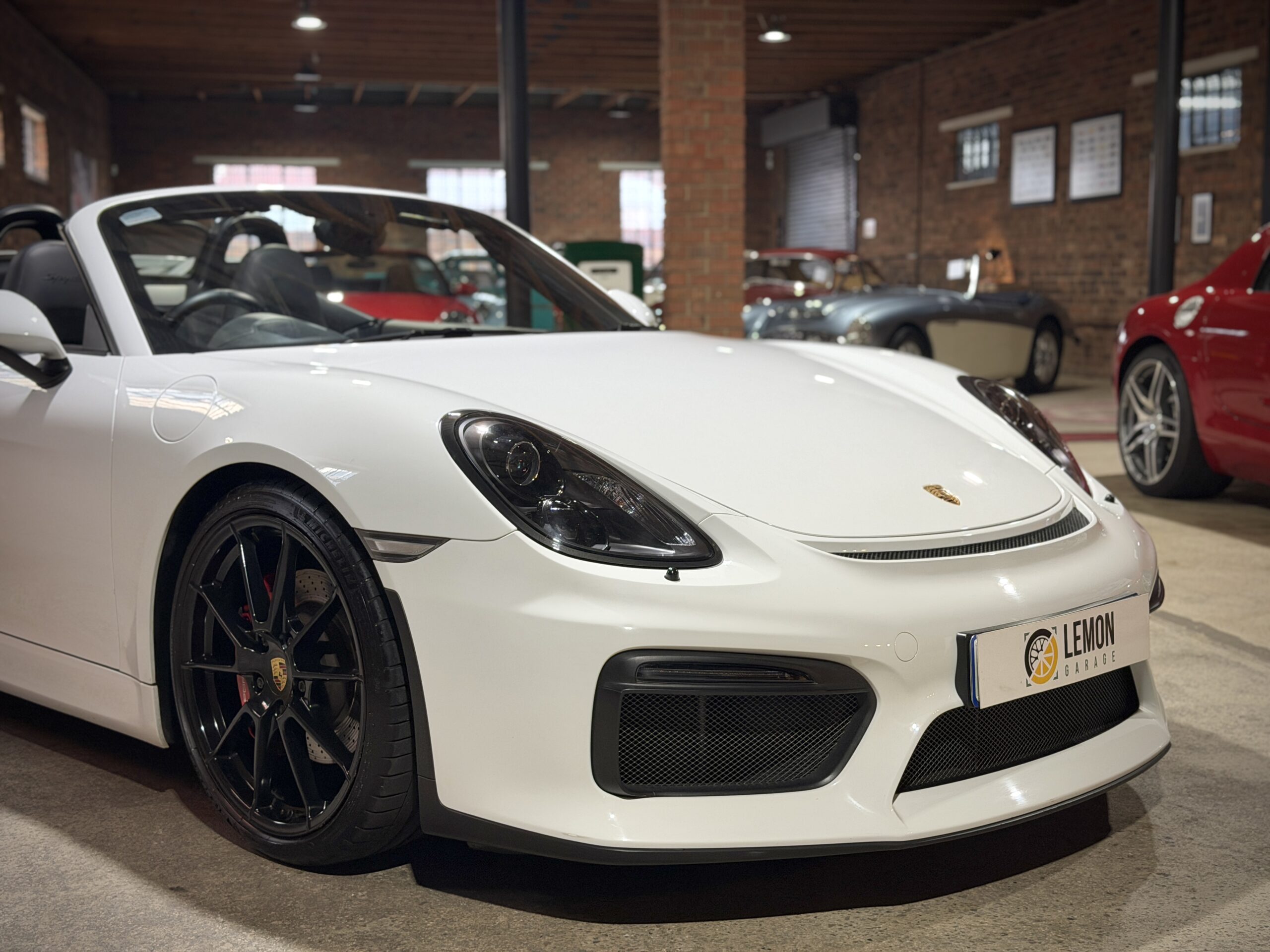 2016 Porsche Boxster Spyder (981)