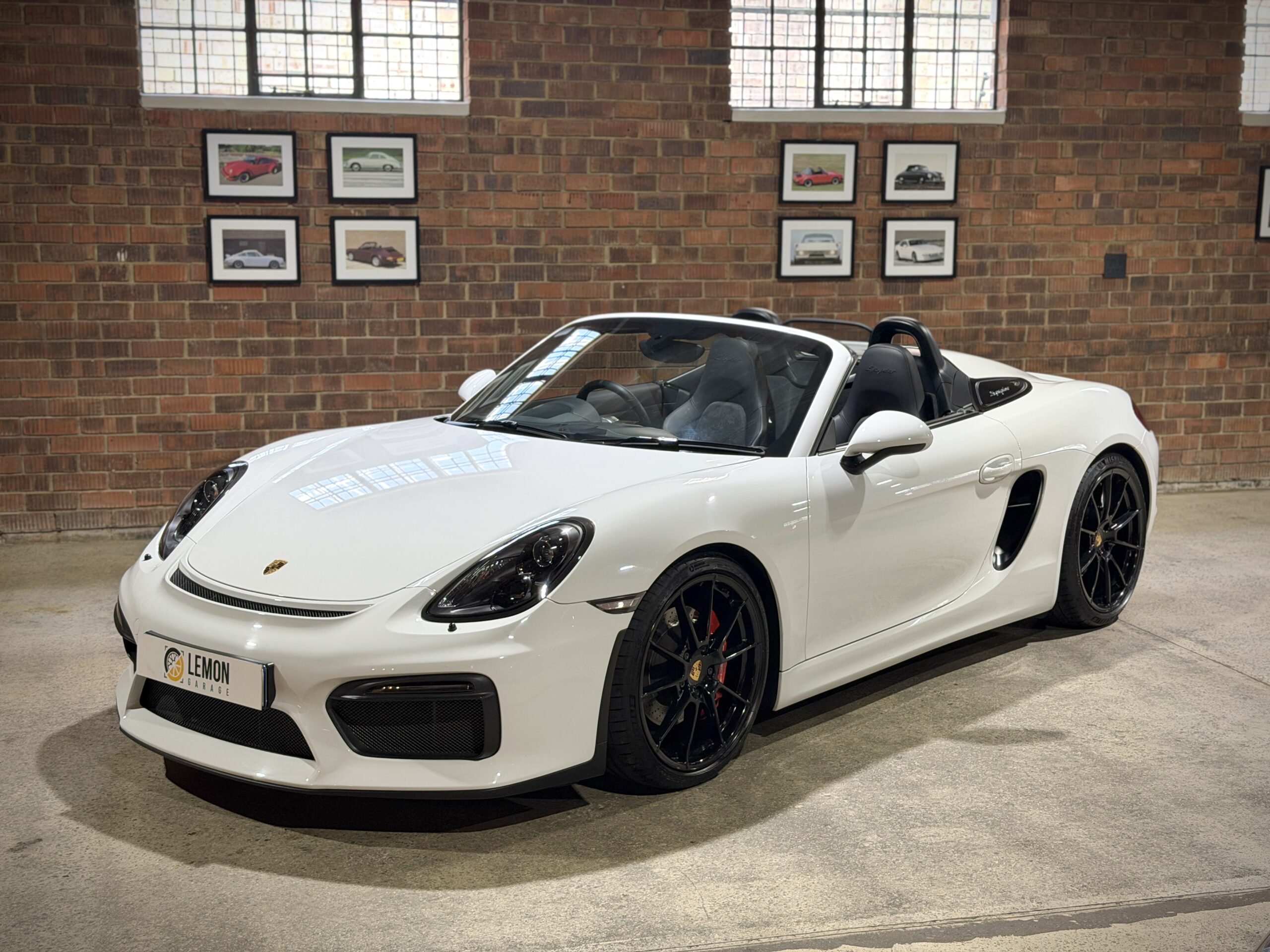 2016 Porsche Boxster Spyder (981)